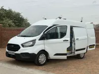 Used Ford Transit Custom 170 HP (125 kW) 2018 White Van