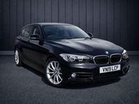 Used BMW 118 Sport Line 136 HP (100 kW) 2019 Black Hatchback