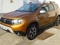Used Dacia Duster Prestige 115 HP (84 kW) 2019 Orange SUV