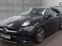 Used Mercedes CLA220 AMG Line Premium 190 HP (139 kW) 2019 Black Coupe