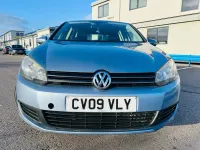 Begagnad VW Golf VI SE 2009 Blå Halvkombi