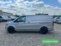 Begagnad Mercedes Vito 2017 Silver Van