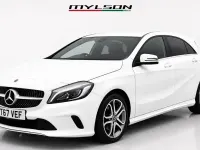 Used Mercedes A200 Sport Edition 136 HP (100 kW) 2018 White Hatchback