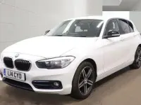 Used BMW 118 Sport Line 2018 White Hatchback