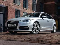 Used Audi A3 Sportback S-Line 110 HP (80 kW) 2015 Silver Hatchback