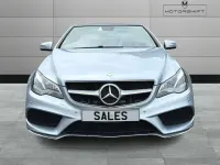 Used Mercedes E220 AMG 170 HP (125 kW) 2014 Silver Cabriolet