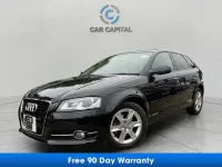 Used Audi A3 Sportback Sport 2013 Black Hatchback