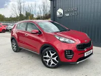Used Kia Sportage GT-Line 174 HP (127 kW) 2018 Red SUV