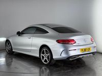 Used Mercedes C250 AMG Line Premium Plus 204 HP (150 kW) 2018 Silver Coupe