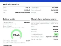 Used Tesla Model 3 RWD 208 kW (283 HP) 2022 Grey Sedan