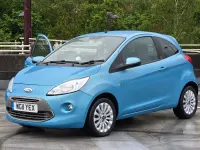 Used Ford Ka Zetec 69 HP (50 kW) 2011 Blue Hatchback