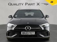 Used Mercedes C200 AMG line 2023 Black Estate