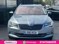 Used Skoda Superb SE L Executive 150 HP (110 kW) 2016 Grey Estate