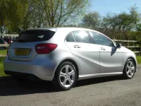 Begagnad Mercedes A200 Sport Edition 2015 Silver Halvkombi
