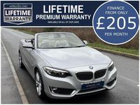 Used BMW 220 Luxury Line 2016 Silver Cabriolet