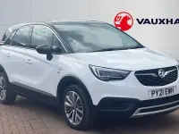 Used Vauxhall Crossland X 110 HP (80 kW) 2021 White SUV