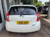 Used Nissan Note Acenta Premium 90 HP (66 kW) 2016 White Hatchback