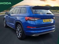 Used Skoda Kodiaq SportLine 150 HP (110 kW) 2022 Blue SUV