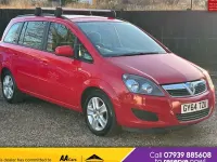 Second-hand Vauxhall Zafira 120 CP (88 kW) 2014 Monovolum
