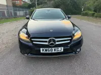 Used Mercedes C220 SE 2018 Blue Sedan