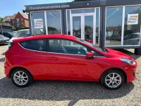 Used Ford Fiesta Zetec 2018 Red Hatchback