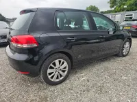 Used VW Golf VI Match 122 HP (89 kW) 2011 Black Hatchback
