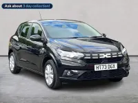 Used Dacia Sandero Expression 100 HP (73 kW) 2023 Black Hatchback