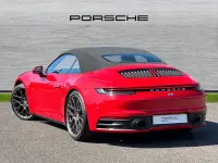 Used Porsche 992 444 HP (326 kW) 2019 Guards red Cabriolet