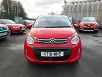 Used Citroën C1 Feel 68 HP (50 kW) 2018 Red Hatchback