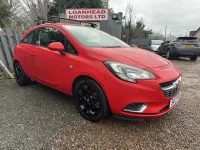 Begagnad Vauxhall Corsa SRi 75 HK (55 kW) 2017 Röd Halvkombi
