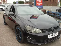 Used VW Golf VII GT 2016 Black Hatchback