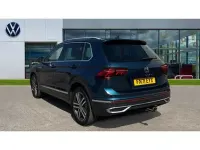 Used VW Tiguan Elegance 150 HP (110 kW) 2021 Nightshade blue metallic SUV