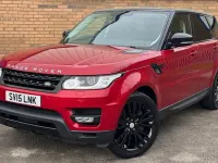 Used Land Rover Range Rover HSE Dynamic 275 HP (202 kW) 2015 Red SUV