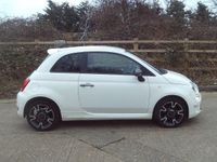 Used Fiat 500 S 69 HP (50 kW) 2017 White Hatchback