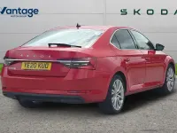 Used Skoda Superb SE L 147 HP (108 kW) 2020 Velvet red metallic Hatchback