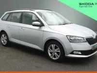 Used Skoda Fabia SE 94 HP (69 kW) 2020 Brilliant silver metallic Hatchback