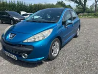 Used Peugeot 207 95 HP (69 kW) 2008 Blue Hatchback