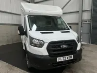 Used Ford Transit 130 HP (95 kW) 2022 White Cabriolet