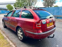 Used Skoda Octavia Elegance 140 HP (102 kW) 2007 Red Estate