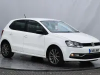 Used VW Polo Design 90 HP (66 kW) 2015 White Hatchback