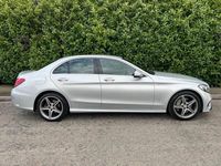 Used Mercedes C250 AMG line 2015 Silver Sedan
