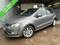 Used VW Polo SE 90 HP (66 kW) 2015 Grey Hatchback