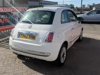 Used Fiat 500 Lounge 69 HP (50 kW) 2012 White Hatchback