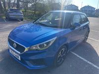 Used MG MG3 Excite 106 HP (77 kW) 2019 Blue Hatchback