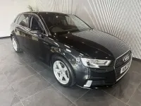 Used Audi A3 Sport 181 HP (133 kW) 2017 Black Hatchback