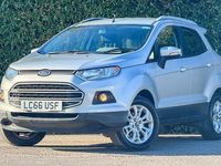 Used Ford Ecosport Zetec 111 HP (81 kW) 2016 Silver SUV