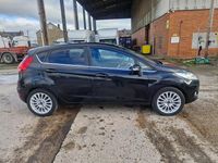Used Ford Fiesta Titanium 2010 Black Hatchback