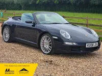 Used Porsche 911 Carrera 4S Cabriolet 2008 Blue Cabriolet