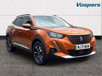 Used Peugeot e-2008 Allure Premium 100 kW (136 HP) 2021 Orange SUV