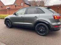 Used Audi Q3 Black Edition 150 HP (110 kW) 2017 Grey SUV